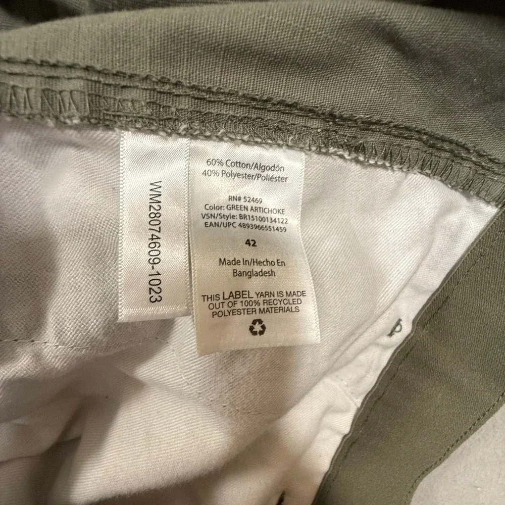 Brahma Green Cargo Utility Ripstop‎ Work Hiking Shorts Men Size 42